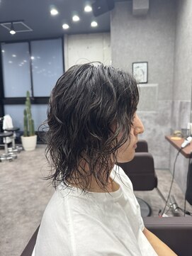 ロカフェローズ 横浜 桜木町(LOCA FELLOWS) 色気ニュアンスパーマ/関内.桜木町