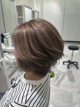 ニューヨークニューヨーク 垂水店(NYNY) ショートボブxレイヤーx20代x30代x40代x50代