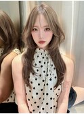 ブリーチなしダブルカラー/韓国ボブ/縮毛矯正/髪質改善/学割U24
