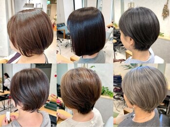 タルテヘア 日吉(talute hair)の写真/骨格や髪質を見極めて、あなたの魅力を最大限に引き出します。扱いやすく、再現性の高いスタイルに☆