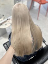 ペレ 梅田(PELE) くびれヘア/アプリコットオレンジ/夏のヘアアレンジ/梅田