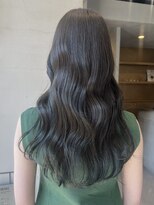 ヘアー アイス ルーチェ(HAIR ICI LUCE)&nbsp;ブリーチなしダブルカラーオリーブベージュ夏カラー透明感/今枝