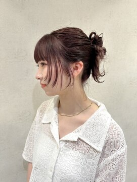 パーク(PAAQ) 【kana】顔まわりレイヤー/顔まわりカット/暖色カラー