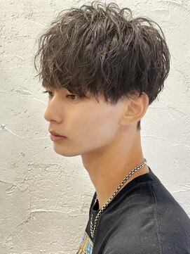 フィフス 大分(fifth) 大分ツーブロック刈り上げマッシュツイストスパイラルパーマ緩め