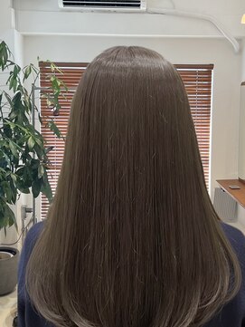 クロ 代官山(CURO) ブリーチなしカラー/オリーブベージュ