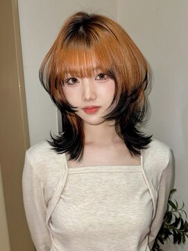 イコ(.ico) ウルフカット×エンドカラー