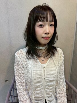 ブルーメ(Blume...) ハッシュカット/韓国ヘア/暗髪/トレンドヘア