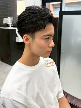 ソレイユ バイ アルフレッド(SOLEIL by alfRed) フェザーショート　ツーブロック　刈り上げ