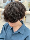 シャドウパーマニュアンスパーマ波巻きスパイラルパーマ名古屋栄