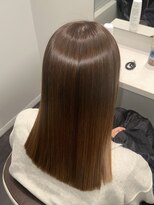 ウィステリア(Wisteria)&nbsp;黒髪ストレートロングレイヤーミディアム髪質改善ストレートヘア