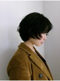 癖毛風ショート