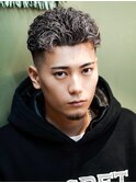 スペインカール/フェザーパーマ/メンズパーマ/テーパーフェード
