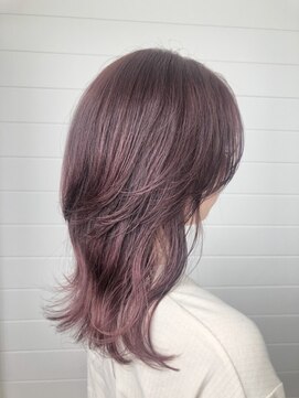 エルベ  茨大前店(elve) イルミナカラー×ピンク