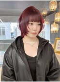 韓国レイヤーカット/ブリーチ/レイヤーカット/ハッシュカット