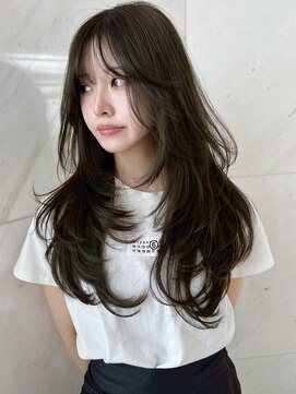 サイン 渋谷(SIGN) 韓国ヘアハッシュカットレイヤーカットブリーチ無し韓国ボブ渋谷