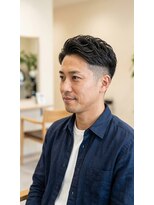 アッシュ 桜木町店(Ash)&nbsp;横浜桜木町メンズ 刈り上げサイドパート×ニュアンスパーマ