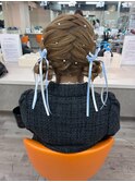 ヘアセット/ヘアメイク/着付け/成人式/卒業式/メンズヘアセット
