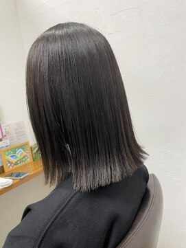 美容室 カノン(Kanon) 縛れるタッセルボブ