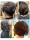 シュクルヘアー(Sucre Hair)の写真/エイジング毛のトップにボリュームパーマ♪お手入れが楽な全体パーマもお任せ♪