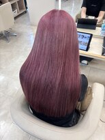 ケンジ 平塚ラスカ店(KENJE)&nbsp;チェリーピンク/ダークブルー/デジタルパーマ/平塚駅
