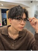 ルーズパーマ×アクティブショート