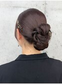 丸顔/卵型/顔型別ヘアスタイル/ヘアセット/結婚式/韓国/小顔