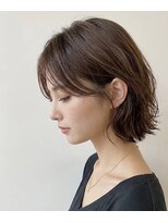 ビビ バイ マグ 岡谷店(bivi by Mag)&nbsp;大人顔周りレイヤーショートボブ