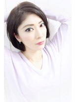 ディー(dee)&nbsp;dee 大人ボブ×マイルドグレージュ