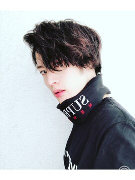 シン(syn) 綾野剛風マッシュ