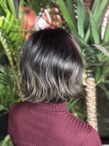 フォーク(FOLK)&nbsp;KASUMI 外国人風バレイヤージュ×切りっぱなし　【FOLK 恵比寿】