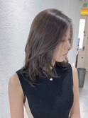 【private salon kitte.】AZUMI グレージュカラー