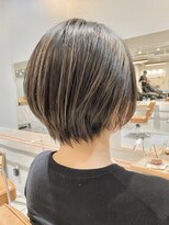 マセナ(Masena)&nbsp;【お客様スタイル】コントラストハイライト×ショートボブ