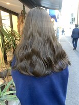 フラム 渋谷(flamme)&nbsp;◎ブリーチなしオリーブベージュ◎