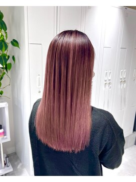 シエラ 心斎橋(CIERA.) CIERA.バレイヤージュ×チェリーレッド