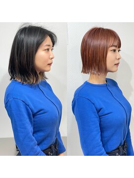 メモリーズ 銀座(Memories) ショートボブ/大人巻き/ぷつっとボブ/ナチュラルモード/銀座駅