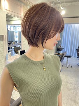 ロンドブルーム 天神大名店(Lond Bloom) 横顔美人な大人ショートヘア天神/大名/福岡