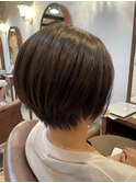 大人ショートボブ