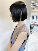 ニット 銀座(knit)&nbsp;《knit銀座 佐野元気》黒髪20代30代40代前下がりショートボブ