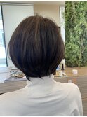 癖毛もまとまるショートスタイル
