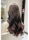 艶髪韓国風カラー