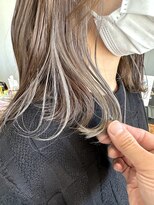 ランプヘアー(LAMP hair)&nbsp;【LAMP hair】インナー　シフォングレー