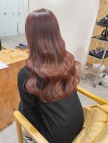 エン(eNN) 韓国風カラー/カシスピンク/艶髪カラー