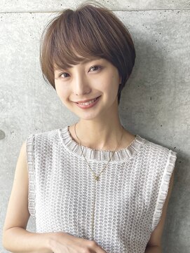 ザシー おおたかの森(The C) 30代40代50代◎大人ナチュラルレイヤーショートボブ 表参道 橋本