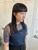 クリアーオブヘアー 池下店(clear OF HAIR)&nbsp;おくれ毛/ダークラベンダー