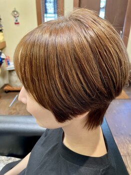 ヘアー カヤブ(hair K'ayaB)の写真/高発色で白髪もしっかりと染めるもちの良いヘアカラーは、メンテナンスではなくおしゃれを楽しむカラー☆