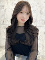 シーシンジュク 新宿南口(Sea shinjuku)&nbsp;韓国風前髪×レイヤーカット【新宿/前髪/レイヤーカット】