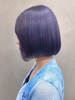 アンジェリカ 立町店(ANGELICA)&nbsp;【angelica__akki】ブルーラベンダー　ボブ