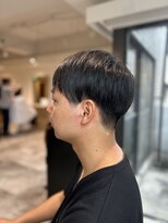 ソイクフ 四条大宮店(SOY-KUFU)&nbsp;【soy-kufu】MEN'S HAIRアッシュブラックカルマパーマ