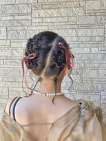 ヘアデザイン ノア(Noa)&nbsp;ボブお呼ばれヘア