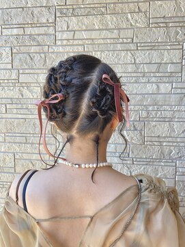 ヘアデザイン ノア(Noa) ボブお呼ばれヘア